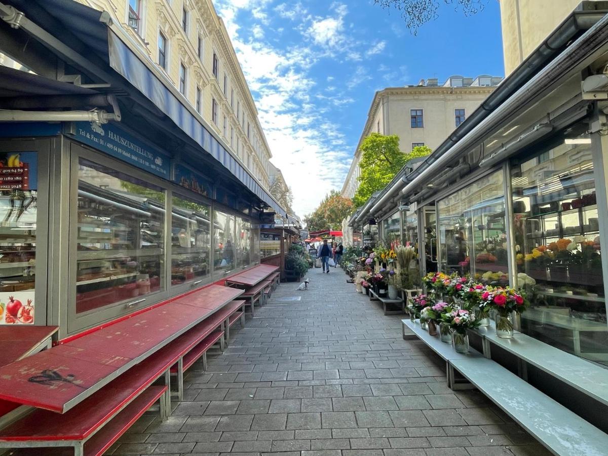 Premium Residence At Famous Vienna Kutschkermarkt Kültér fotó